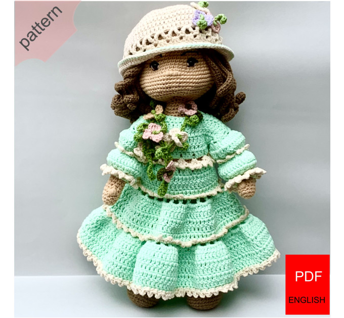 Herbalist Doll: Professional Amigurumi Crochet Pattern (PDF)