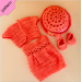 Crochet doll clothes pattern 18 inch Dress Shoes Hat Crochet pattern Pink Dress ''ELEANORE'' 