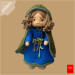 Crochet Green Witch Doll Amigurumi Pattern