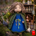 Crochet Green Witch Doll Amigurumi Pattern