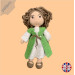 Litha, the Forest Druid Doll - Digital Crochet Pattern