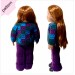 <h1>The Granny Chic Streetwear Set: Crochet Pattern for 18-Inch Doll Jacket & Jeans</h1>