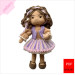Heather the Lavender Fairy Doll Crochet Pattern