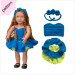 "Penelope" Doll Outfit Crochet Pattern (PDF Download)