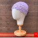 The Lavender Iris Beanie – Lacy Crochet Hat Pattern