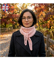 Dark Academia Crochet Necktie Scarf Pattern PDF