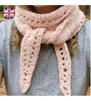 Dark Academia Crochet Necktie Scarf Pattern PDF