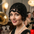 1920s Gatsby Style Flapper Hat Crochet Pattern