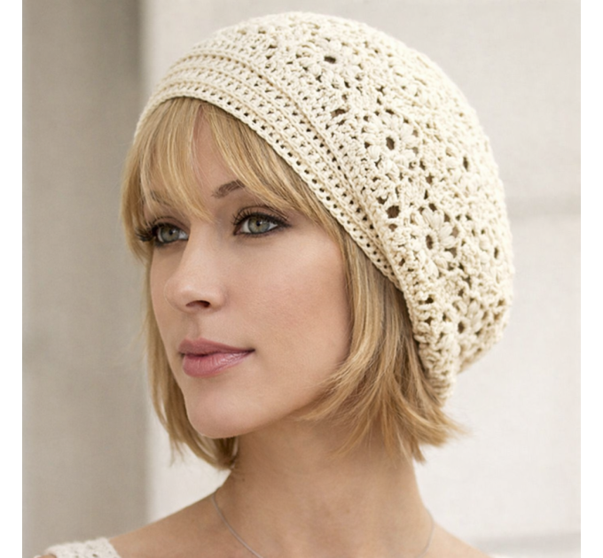 Crochet hat pattern women Summer hats women