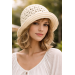 Crochet hat pattern for women, summer crochet flapper hat pattern, Eco friendly beach hat,