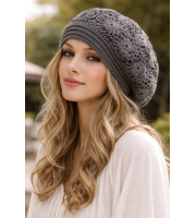 Crochet hat pattern Women's beret pattern Small, Medium, Large sizes