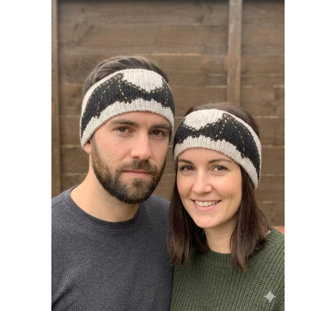 Bat & Dragon Wings Unisex Ear Warmer – Tapestry Crochet PDF Pattern