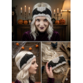 Bat & Dragon Wings Unisex Ear Warmer – Tapestry Crochet PDF Pattern