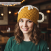 Crochet hat pattern Stag party Beer lover
