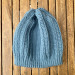 Ribbed Slouch Beanie Crochet Pattern