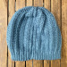 Ribbed Slouch Beanie Crochet Pattern