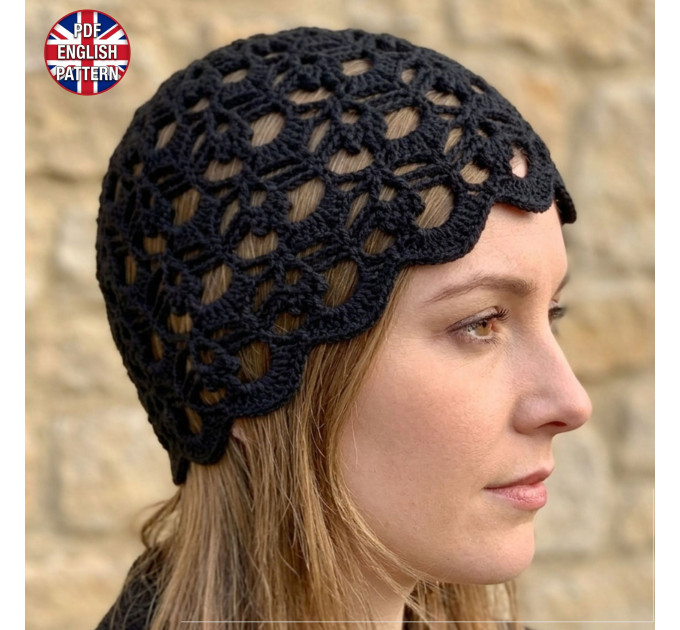 1920s Gatsby Style Flapper Hat Crochet Pattern