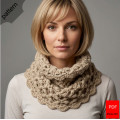 crochet scarf pattern for women crochet infinity scarf pattern