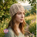 Lace Crown Beanie Crochet Pattern