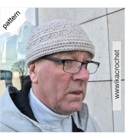 Fishermens Beanie crochet hat pattern