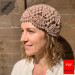 Lace Crown & Two-Tone Summer Beanie Crochet Pattern (PDF)
