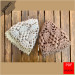 Lace Crown & Two-Tone Summer Beanie Crochet Pattern (PDF)