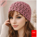 Romance Lace Beanie Crochet Pattern (PDF Download)
