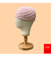 Lace Beanie Pattern: Sandy Shore Mesh Cap