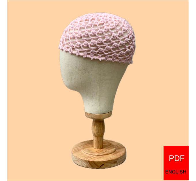 Crochet Pattern: Sandy Shore Mesh Cap