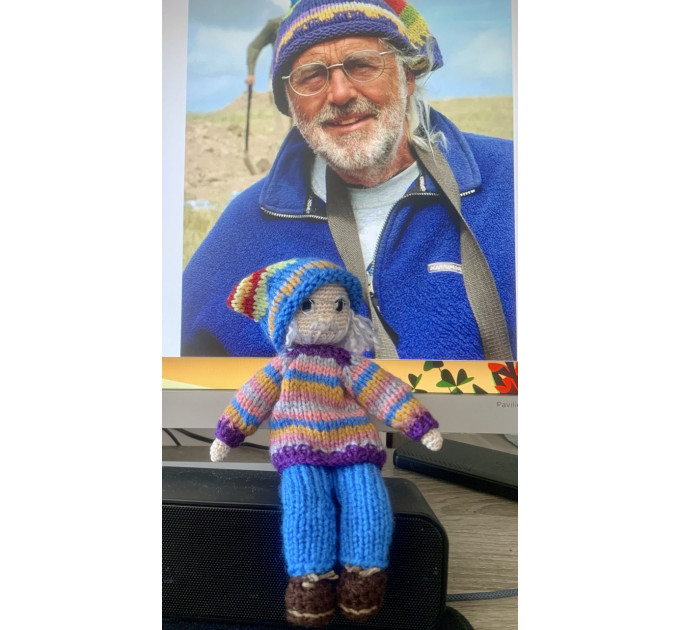 Personalized Handmade Crochet Doll from Photo