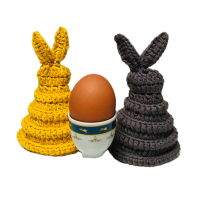 Bunny egg holder crochet pattern