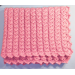 Soft pink blanket pattern