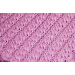Soft pink blanket pattern