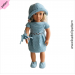 Crochet doll dress pattern ''Angelina'' 