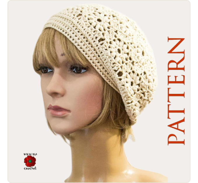 Crochet hat pattern women Summer hats women