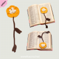 Primula crochet bookmark pattern Book lover gifts Wildflower bookmark