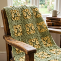 Crochet Granny square pattern