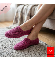 Crochet pattern  Slippers for mowen 