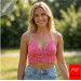 Crochet halter top pattern Festival Hippie cotton top