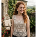Crochet crop top pattern, Beach cover up pattern Celtic