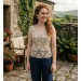 Crochet crop top pattern, Beach cover up pattern Celtic