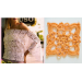 crochet bell sleeves top PATTERN size S-M-L-XL