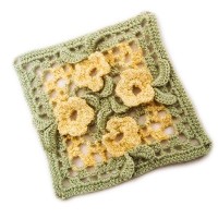 Crochet Granny square pattern