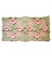 Crochet Granny square pattern