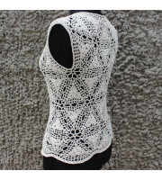 Crochet crop top pattern, Beach cover up pattern Celtic