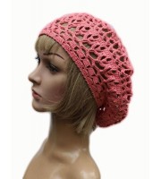 Women's hat pattern Crochet hat patterns spring hat Lace crochet beret