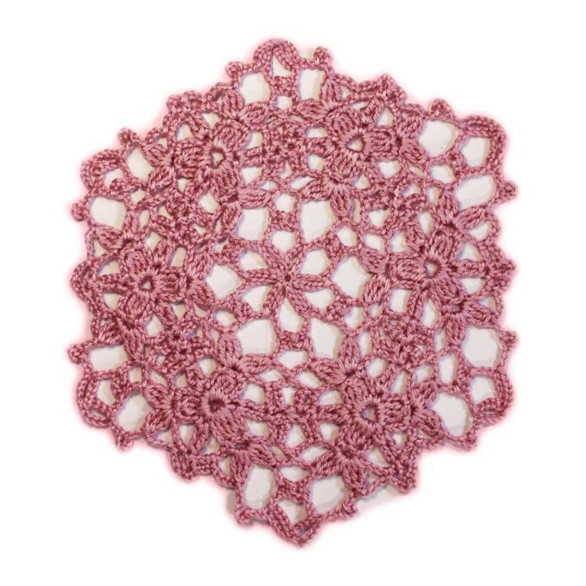 Flower Crochet Coaster PATTERN