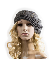 Crochet hat pattern Women's beret pattern Small, Medium, Large sizes