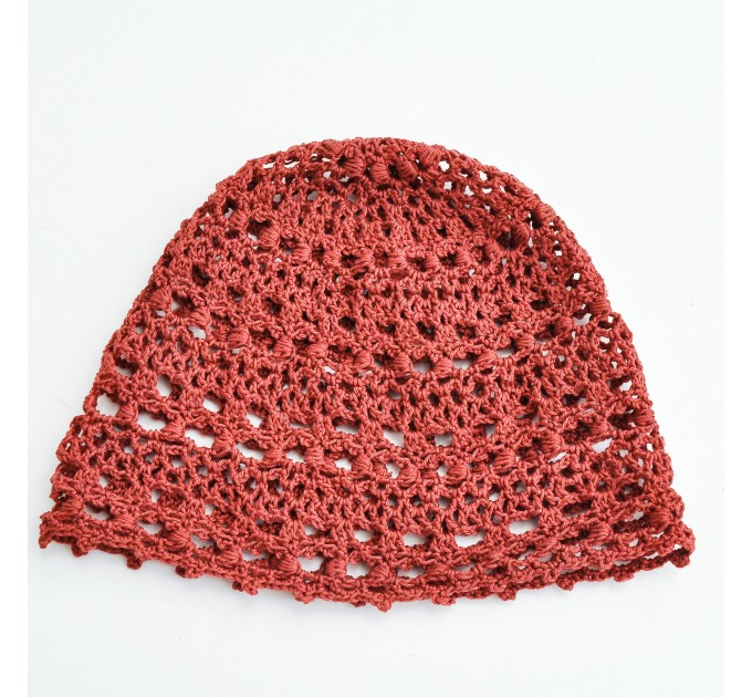 Crochet hat pattern for women, Summer chemo hat pattern