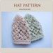 Crochet baby hat pattern Easy Baby crochet hat